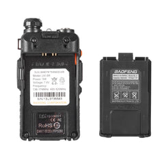 BaoFeng UV-5R 5W Walkie Talkie UHF VHF Dual Band Two Way Ham Radio Transceiver