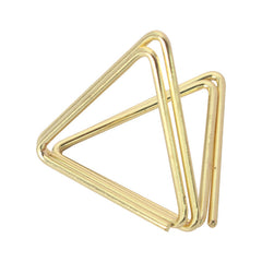 Metal Business Card Holder - Triangle Desk Decor