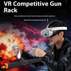 VR Submachine Gun Mount for Quest 3/3S