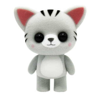 Plush Doll, Birthday Creative Gift in PVC Material
