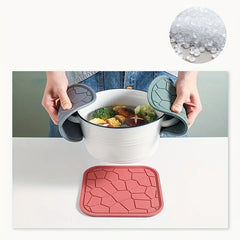 Silicone Heat Insulation Coaster and Trivet Mat (1pc)