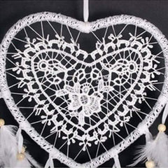 2-Pieces: Romantic LED Dream Catcher with Feather Dreamcatcher Night Light