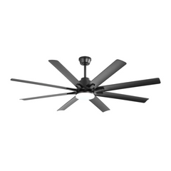 66" Smart Ceiling Fan with LED Light | 8-Blade Dimmable Fan with DC Motor, Remote, App & Voice Control — Alexa & Google Home Compatible