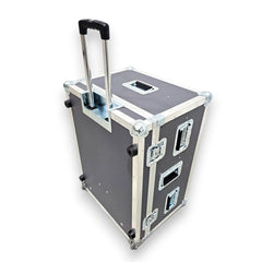 ProX XZF-YDM7CDHWTR - ATA Flight Case for Digital Audio Mixer Yamaha DM7C Compact with Corner Wheels, DogHouse and Telescopic Handle