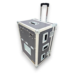 ProX XZF-YDM7CDHWTR - ATA Flight Case for Digital Audio Mixer Yamaha DM7C Compact with Corner Wheels, DogHouse and Telescopic Handle