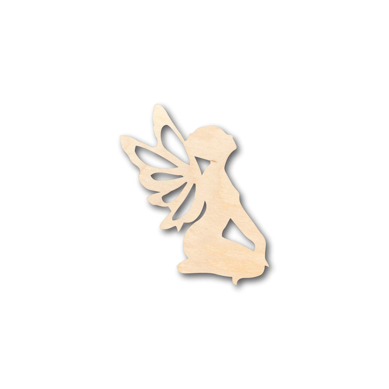 Unfinished Wood Fairy Shape - Craft - up to 46