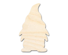 Unfinished Wood Garden Gnome Silhouette - Craft - up to 46" DIY