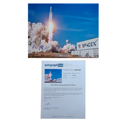 Elon Musk Signed 16x20 Framed SpaceX Tesla Photo ACOA FULL LOA ACOA