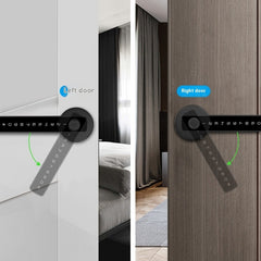 Smart Spherical Wooden Door Lock