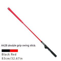 Golf Double Grip Swing Trainer Stick
