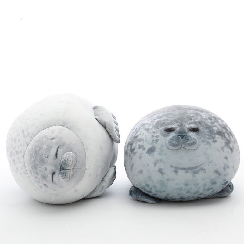 Plush Seal Stuffed Animal Pillow