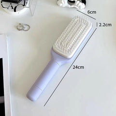 4 In 1 Self-Cleaning Hair Brush