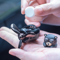 Aviator Bears Car Air Outlet Aromatherapy