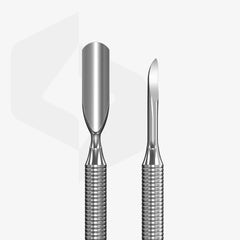 Manicure pusher EXPERT 30 TYPE 6 (rounded wide pusher and nail cleaner) PE-30/6 - STALEKS
