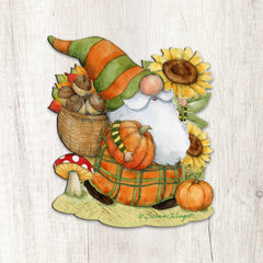 Fall Gnome Outdoor Garden Decor Set of 3 by Susan Winget - Thanksgiving Decor - 8471250M-S3-SW