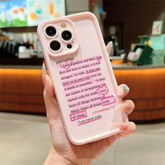Love Definition Art Phone Case for iPhone