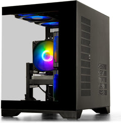 Gaming PC Ryzen 5 5500, Geforce RTX 3050 8GB, 16GB DDR4 3200Mhz RAM, 512GB SSD, Prebuilt Desktop Computer for Gaming & Productivity