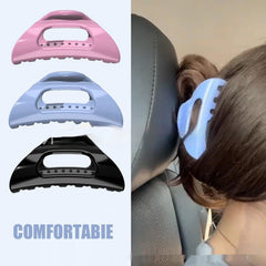 Women's Simple Pure Color French Hair Grip