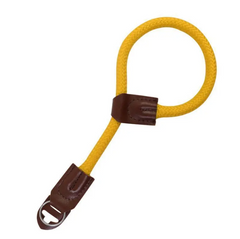Anti-Slip Camera Wrist Strap, Cotton & Leather, 30cm, Multiple Colors