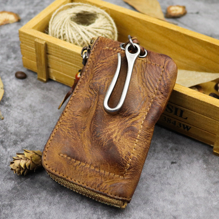 Guangzhou Maqidun Leather Vintage Handmade Key Case