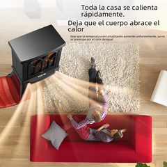 3D Realistic Flame Electric Fireplace Heater for Home