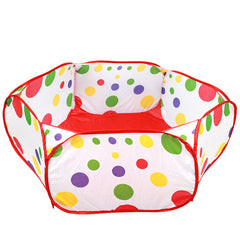 Children's Tent with Foldable Ball Pit for Indoor/Outdoor