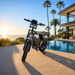 V8 Fat Tire Electric Bike (750W)