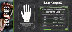 Bear Komplex Carbon Comp 2-Hole Hand Grips