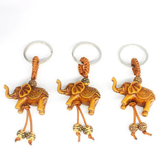 3D Elephant Keychain Resin Pendant for Vendors