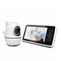 SM50 5-Inch HD Rotating Baby Monitor with Night Vision