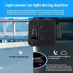 Carbon Fiber Infrared Door Sensor Projection Light