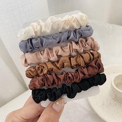 Colored Fabric Intestine Ring Hair Tie