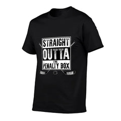 Ice Hockey Player Gift Straight Outta The Penalty Box T-Shirt
