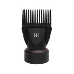 Hot & Hotter 2 in 1 Twist & Lock Concentrator Pik Hair Dryer Attachment, 1 Count, Black