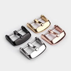 Rose Gold Stainless Steel Watch Buckle for 16mm-24mm