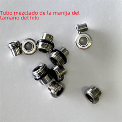 Watch Accessories Mixed Steel End Caps in Various Sizes (100pcs)