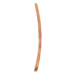 BEAUTY & CARE 10 TYPE 2 CURVED WOODEN PEDICURE FOOT FILE DOUBLE-SIDED 100/180 GRIT ABC 10/2- STALEKS™