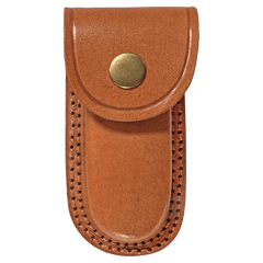 3.75" Damascus Steel Knife with Acadia Wood & Sheath