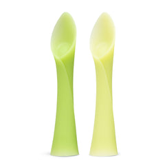 Silicone Infant Spoons for Baby-Led Weaning (2-Pack)