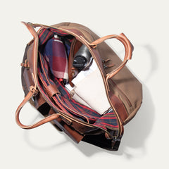 Canvas & Leather Travel Duffle