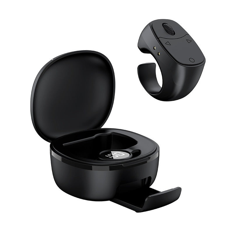 Roller Slide Bluetooth Headset with Charging Case