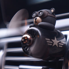 Aviator Bears Car Air Outlet Aromatherapy