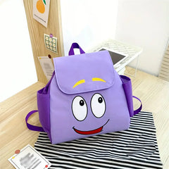 Cartoon One-Piece Backpack for Kids Grades 1-6