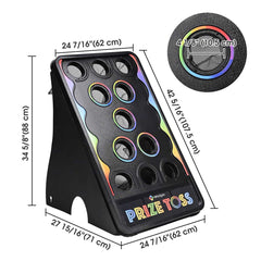 WinSpin Outdoor Bag Toss Game with Board & 5 Bean Bags
