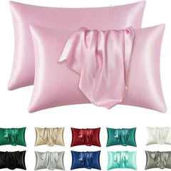 Silky Double-sided Satin Pillowcase