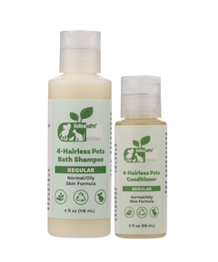 4-HAIRLESS PETS PETS REGULAR SHAMPOO & CONDITIONER