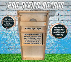 Custom Cornhole Boards (Your Company Logo, Image, Sport Team, or other Custom Design Request)