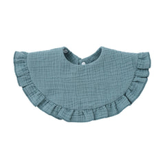 Soft Cotton Ruffle Bib For Infants And Toddlers