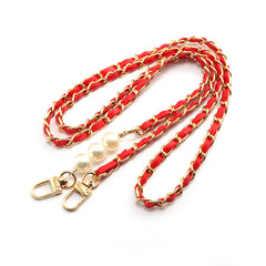Aluminum Pearl Phone Chain Strap for Bags and Crossbody