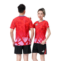 New Table Tennis Jersey for Men and Women (Short Sleeve)